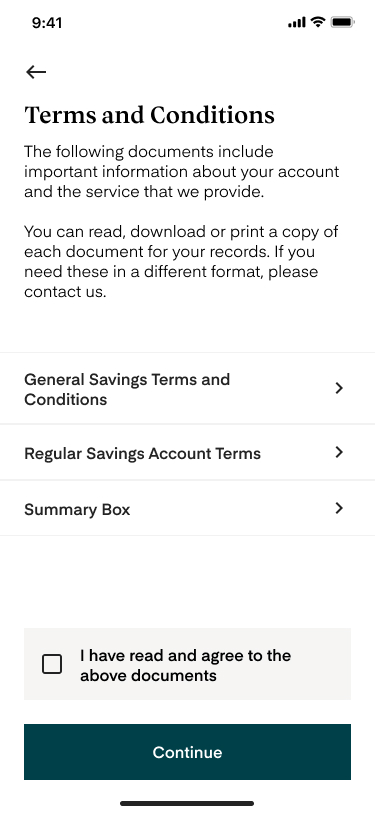 Terms and Conditions